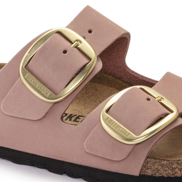 Arizona Big Buckle old rose Nubuck Leather - Sandali Donna Rosa 1024074  BIRKENSTOCK 