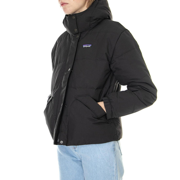 W's Downdrift Jkt Black - Giacca Invernale con Cappuccio Donna Nera 20625-BLK  PATAGONIA 