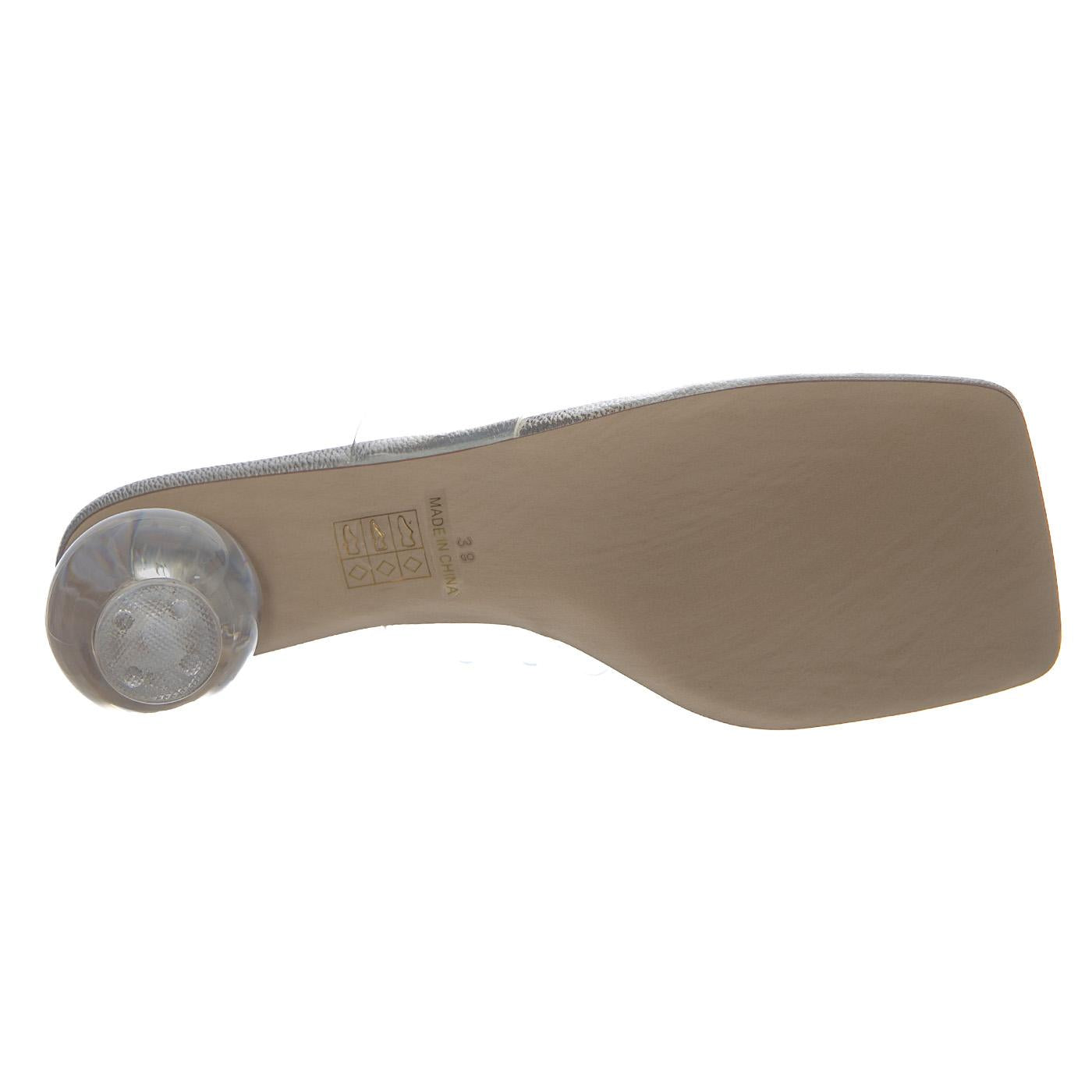 LATUS Silver Combo - Sandali Donna Grigi JCSJC-1312-1-1 . JEFFREY CAMPBELL 