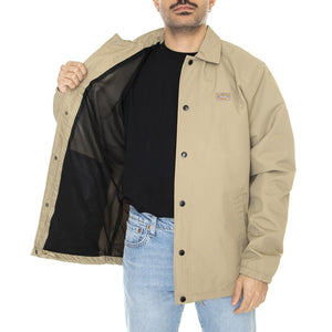 Oakport Coach Khaki - Giacca Estiva Uomo Beige DK0A4XEWKHK1  DICKIES 