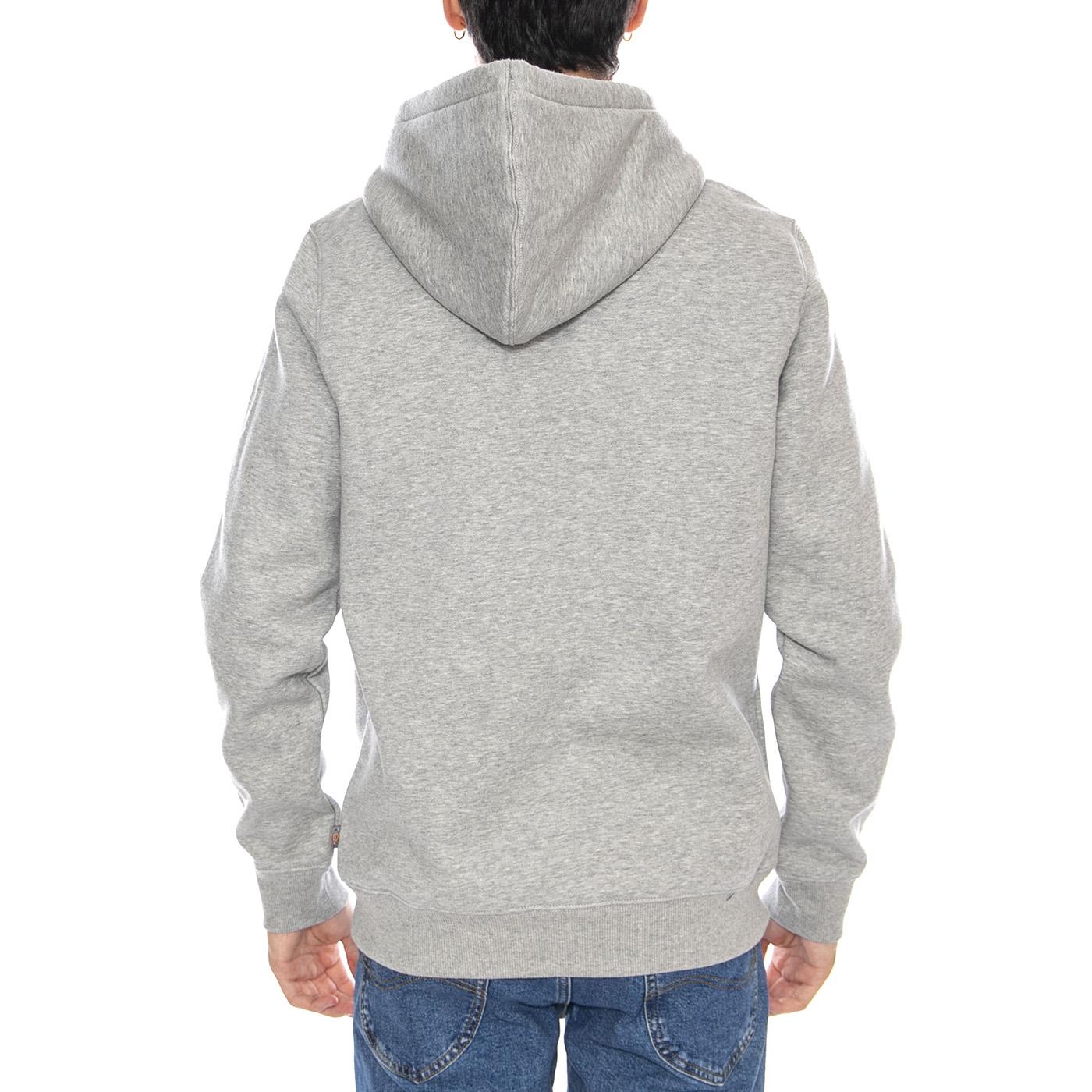 Oakport Hoodie Heather Grey - Felpa con Cappuccio Uomo Grigia DK0A4XCDHG01 . DICKIES 