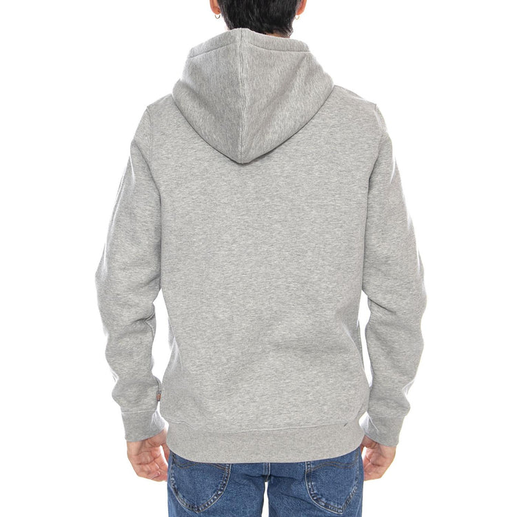 Oakport Hoodie Heather Grey - Felpa con Cappuccio Uomo Grigia DK0A4XCDHG01 . DICKIES 
