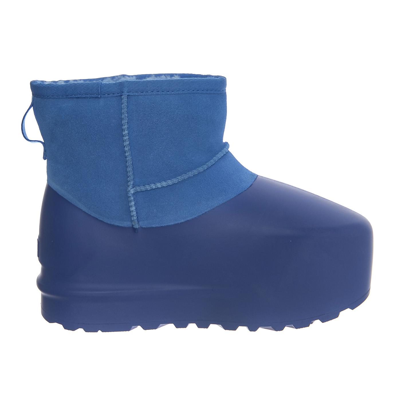 W Classic Mini Pumped Molded Big Sky Unisex - Stivali Donna Blu UGSCLMPMBGSK1158370W . UGG 