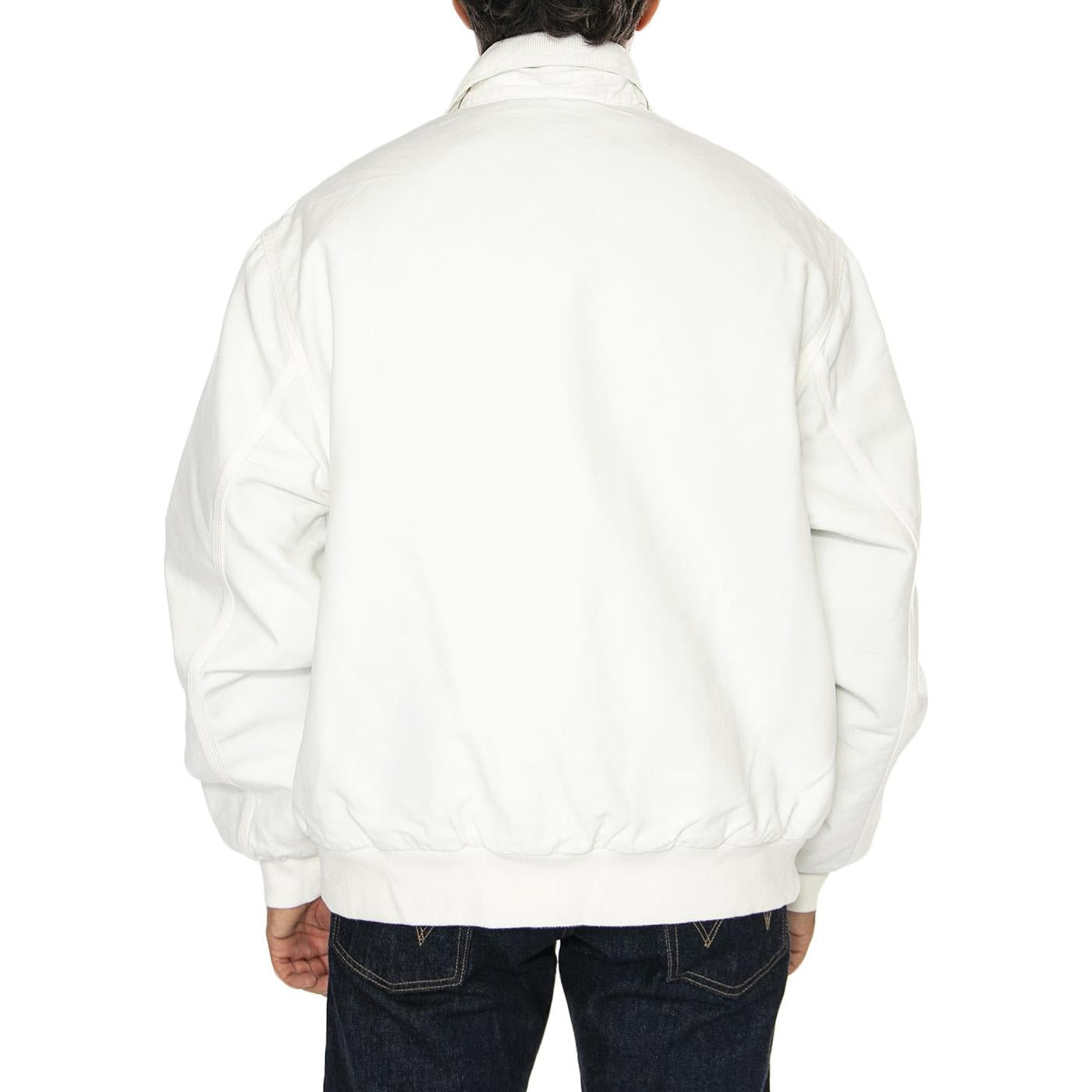 Stanton Jacket Wax / Wax stone washed - Giacca Uomo Bianca I033826.0DJ06  CARHARTT WIP 