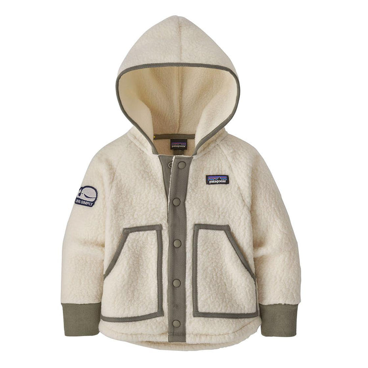 Baby Retro - Giacca Invernale Bambino Bianco 61146-LWNA  PATAGONIA 