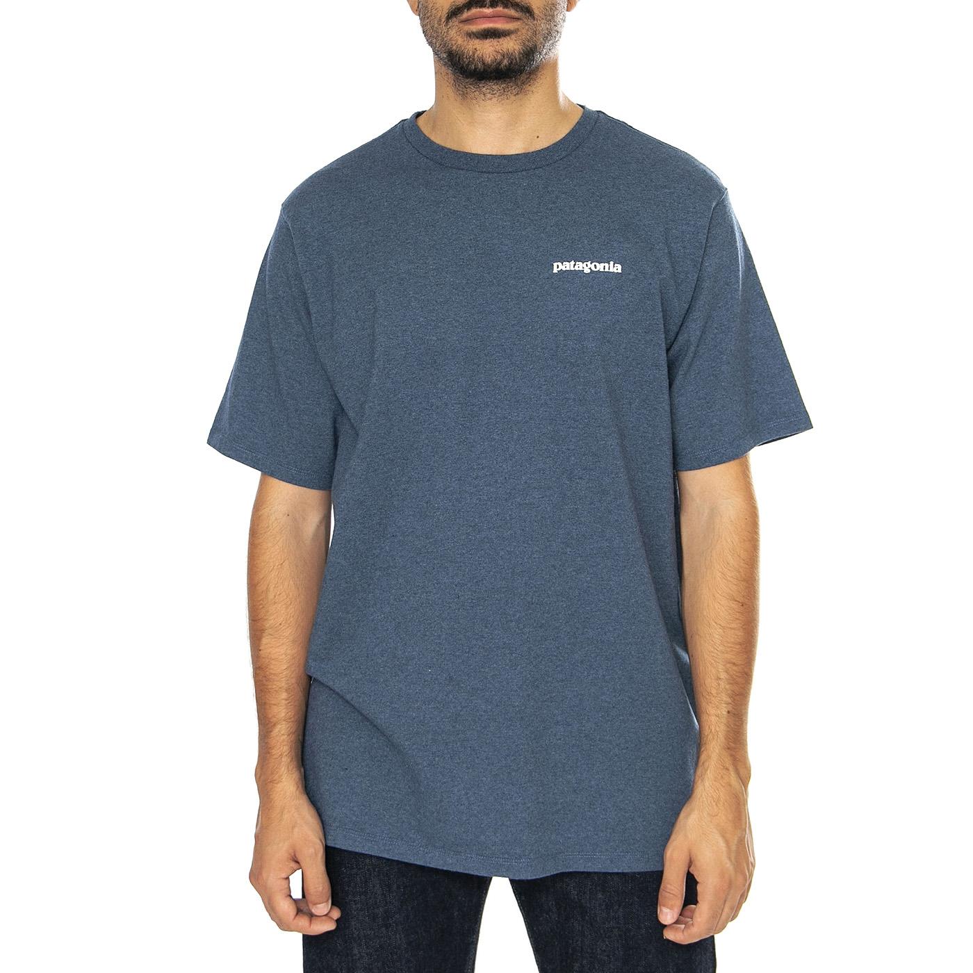 M's P-6 Logo Responsibili-Tee-UTB - Maglietta Girocollo Uomo Blu 38504-UTB  PATAGONIA 