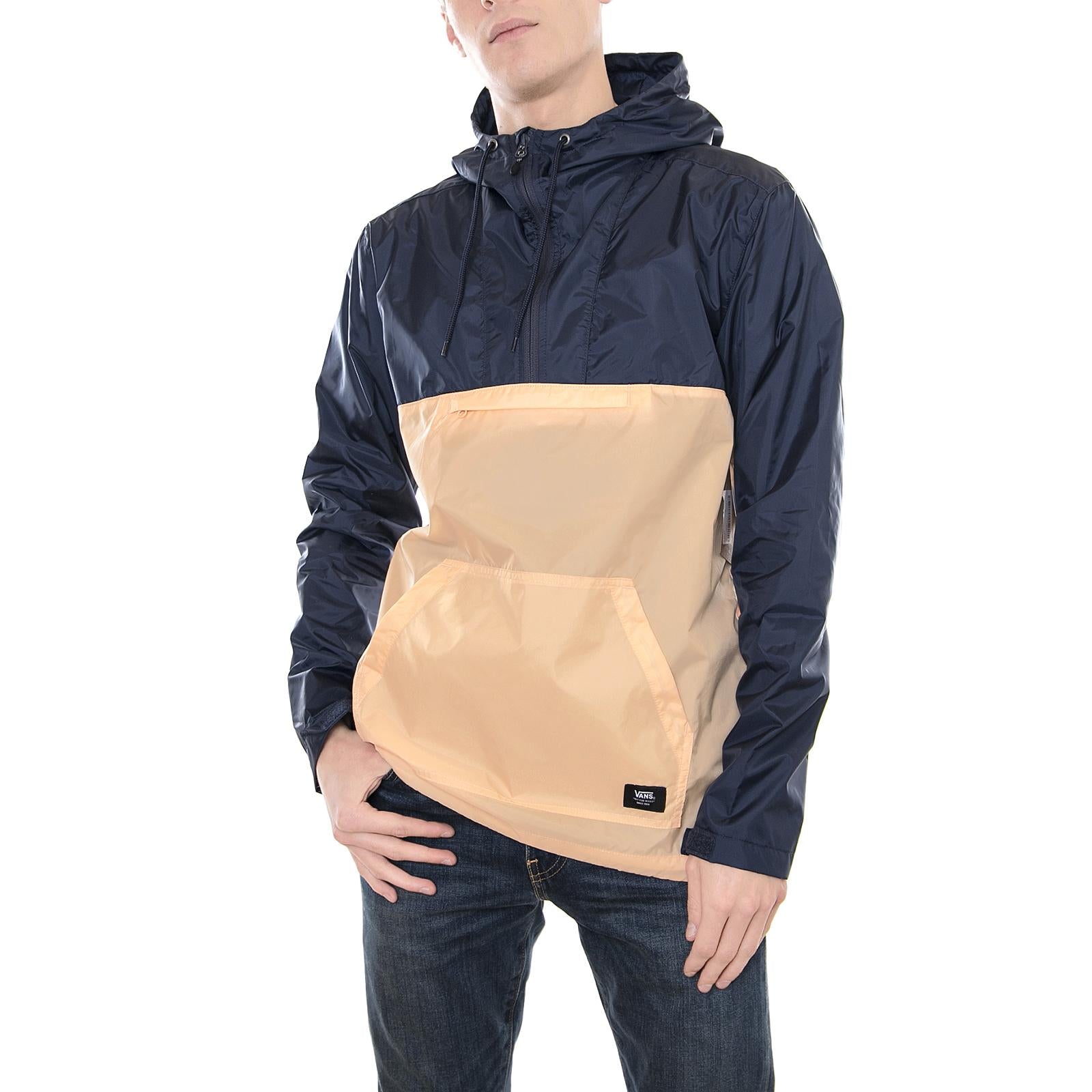 Washburne - Dress Blues / Apricot Ice - Giacca con Cappuccio Uomo Blu / Arancione VA371GPGH  VANS 