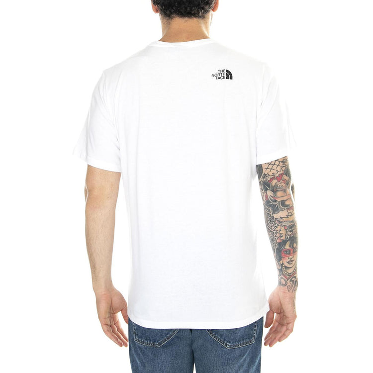 M S/S Fine Alpine Equipment Tee3 - EU Tnf White - Maglietta Girocollo Uomo Bianca NF0A87U3FN41  THE NORTH FACE 