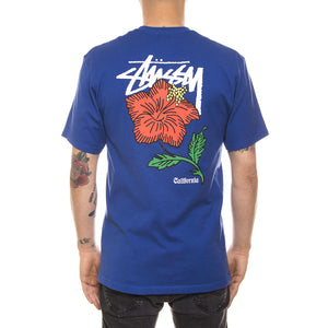 CALI ROSE TEE DARK BLUE 1904005-DARK BLUE  STUSSY 