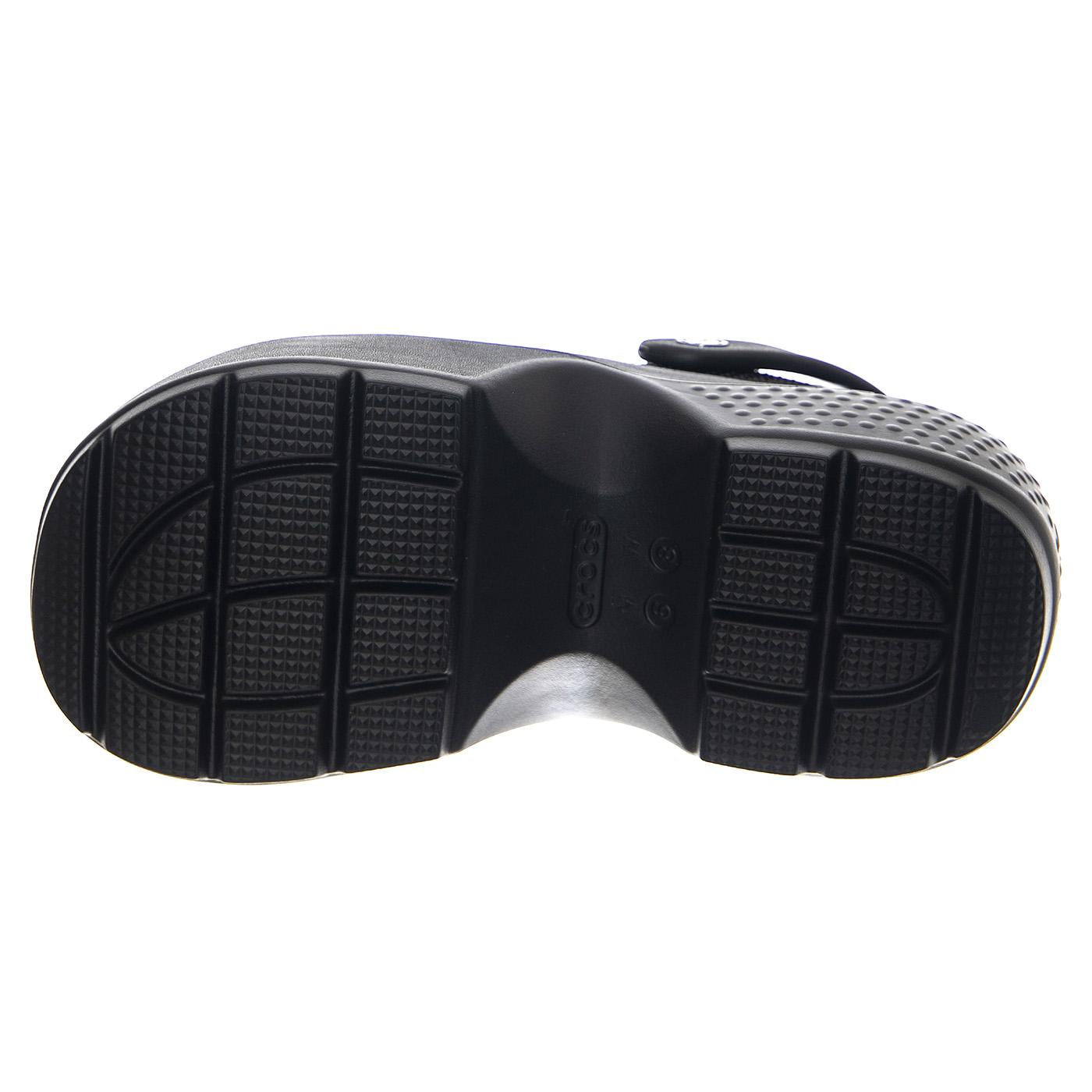 Stomp Clog Black - Sandali Donna Neri CR.209347-BLK  CROCS 