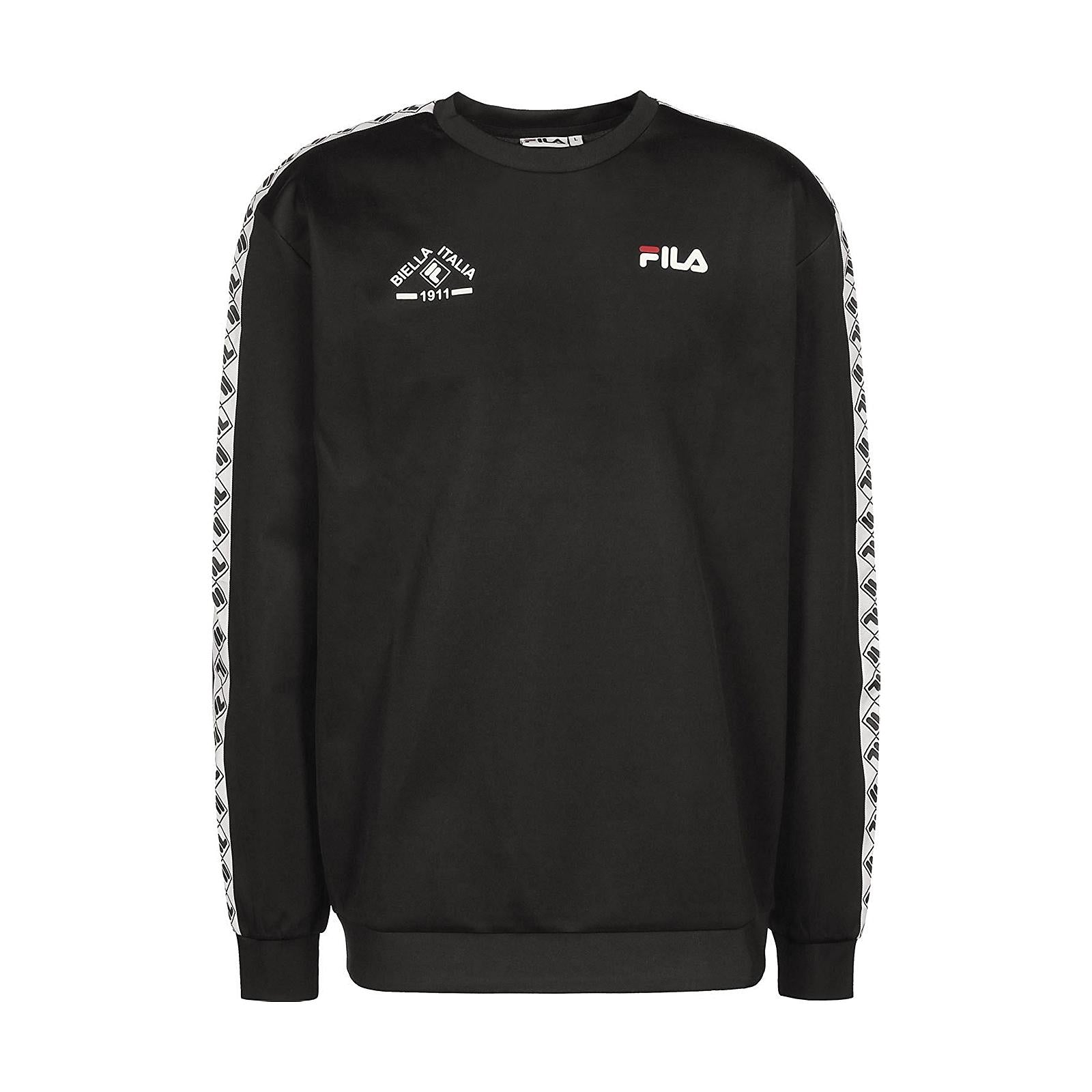 GRAYSON CREW SWEAT MEN BLACK 682196-002  FILA 