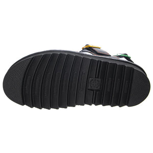 Voss II Black Hydro Leather - Sandali Donna Neri UK 3 DRM27346001  DR.MARTENS 