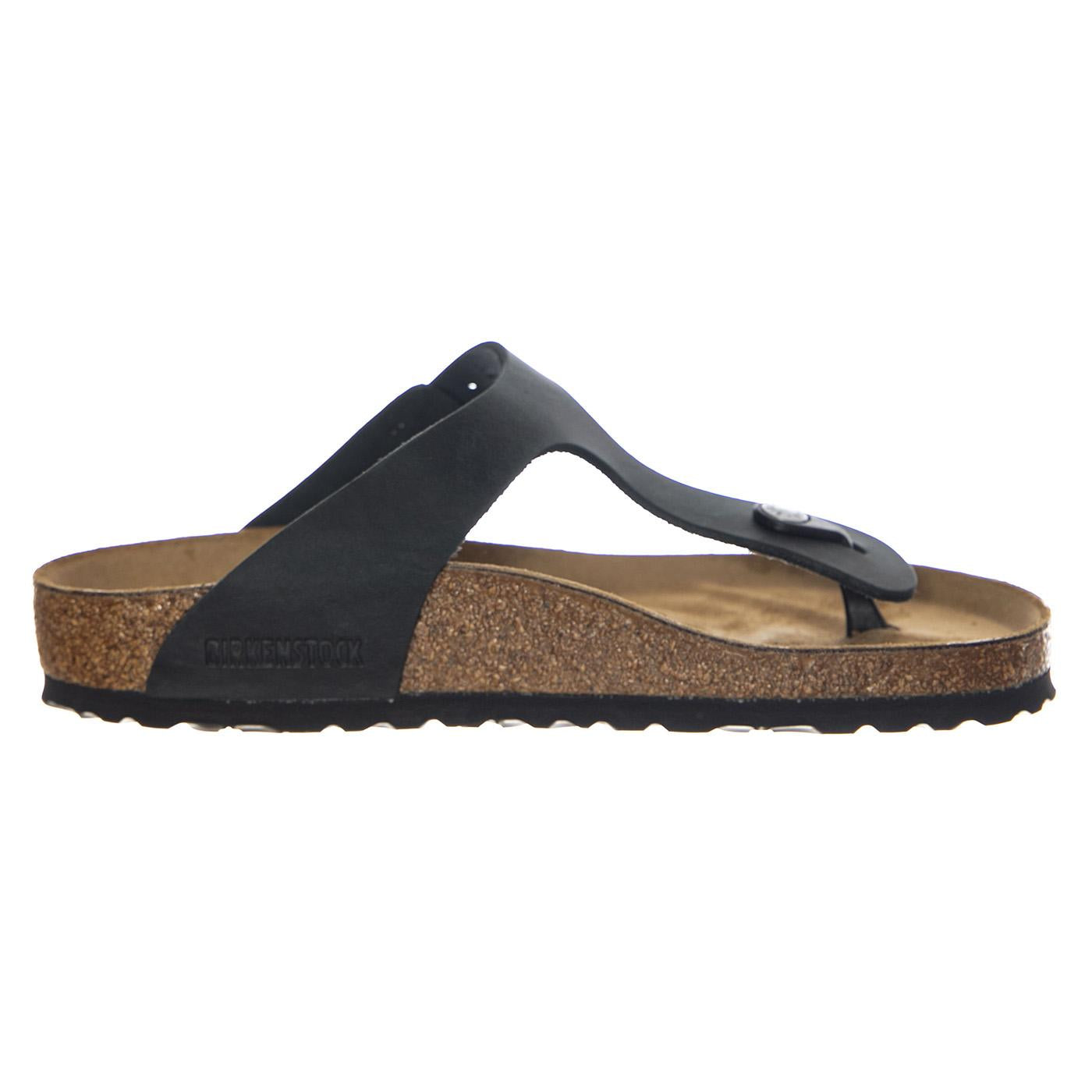Gizeh Bs Black - Sandali Donna Neri - Calzata Normale 0845251  BIRKENSTOCK 
