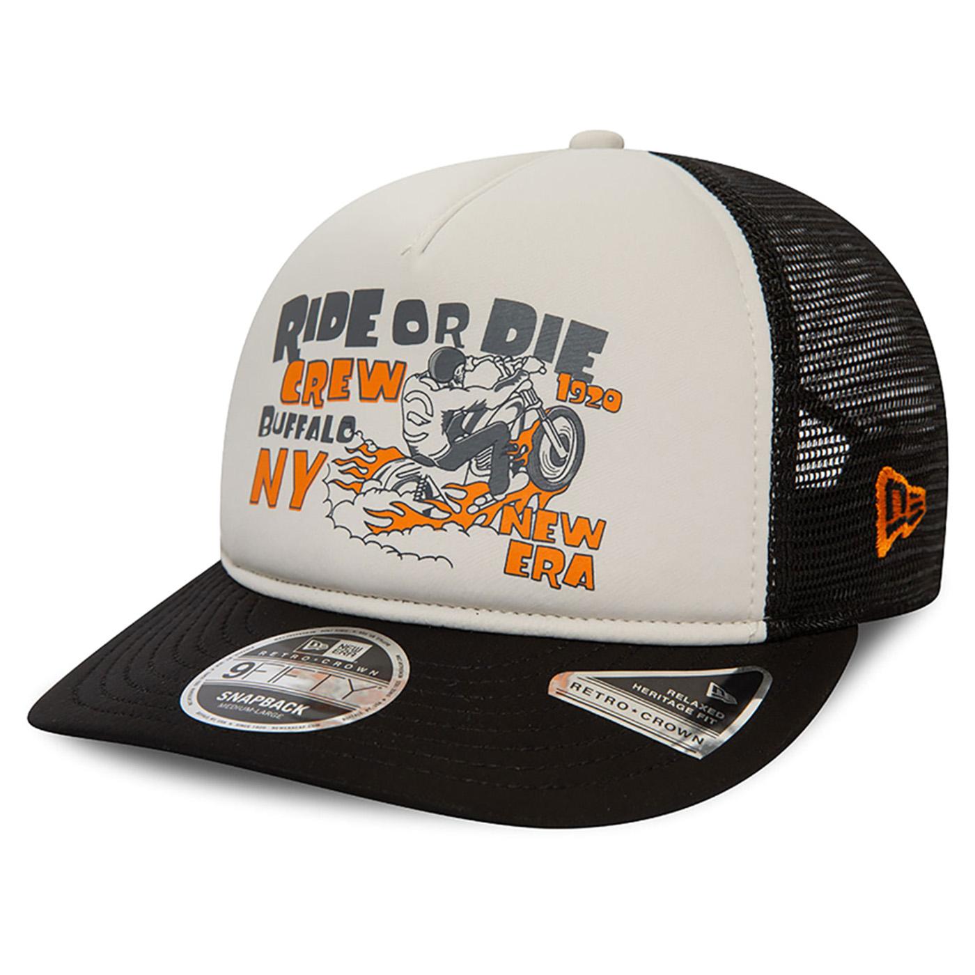 NE American 9Fifty RC AF New Era Black / Stone - Cappellino con Visiera Multicolore 60503350  NEW ERA 