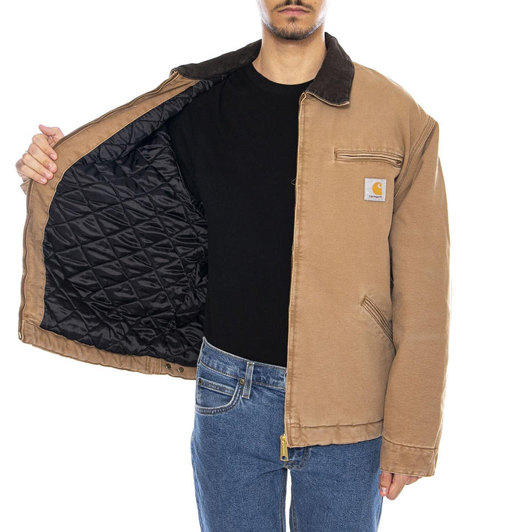 OG Detroit Jacket Hamilton Brown / Tobacco - Giacca Marrone I035614.00S4O . CARHARTT WIP 