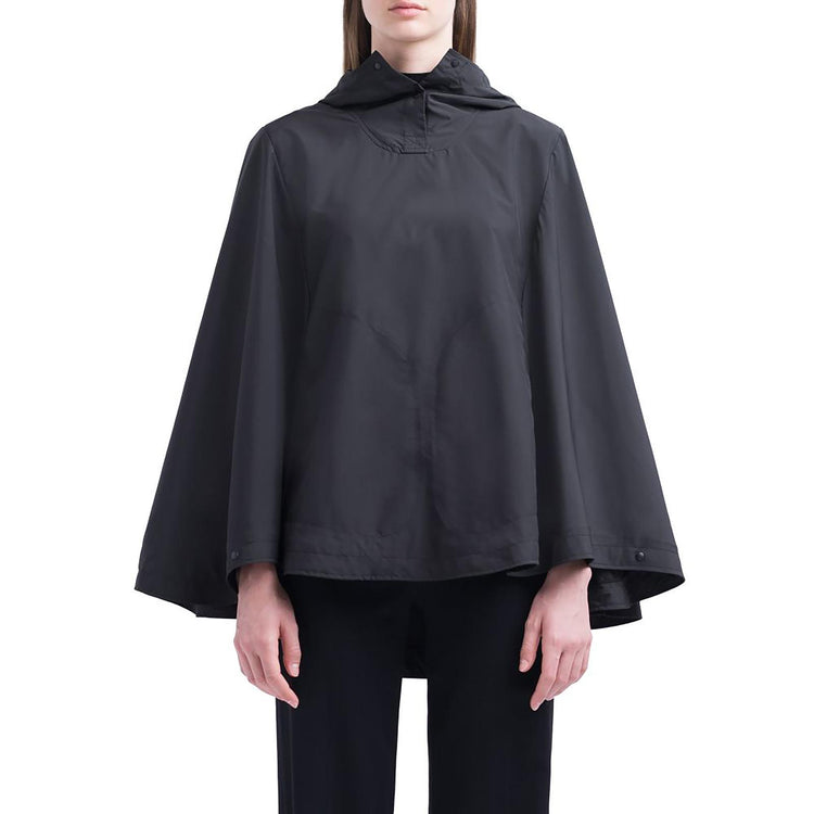 Voyage Poncho - Black - Mantella Donna Nera 15005-00001  HERSCHEL 