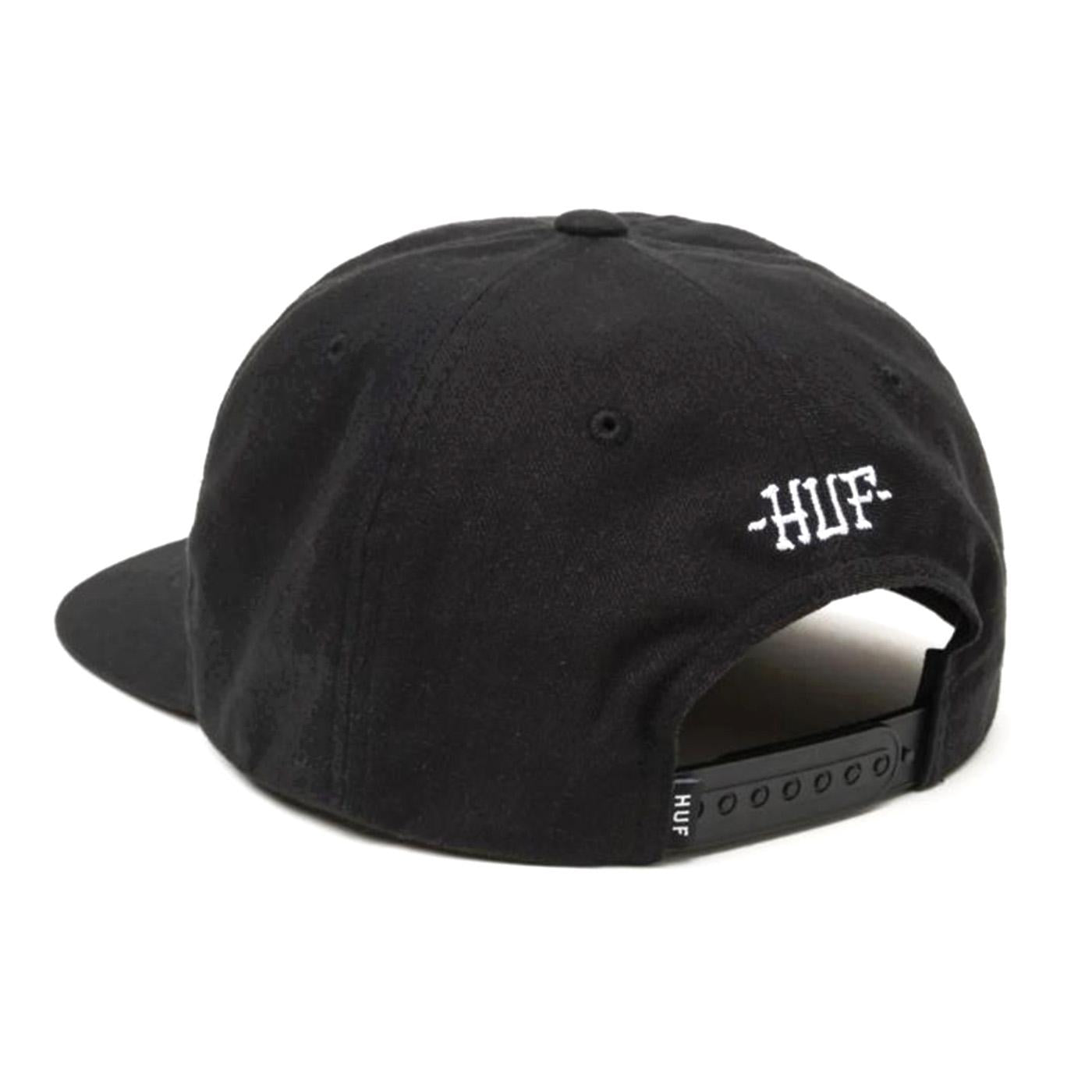 Tein Dragon V 6 Panels Hat - Cappellino con Visiera Nero HT00754-BLACK  HUF 