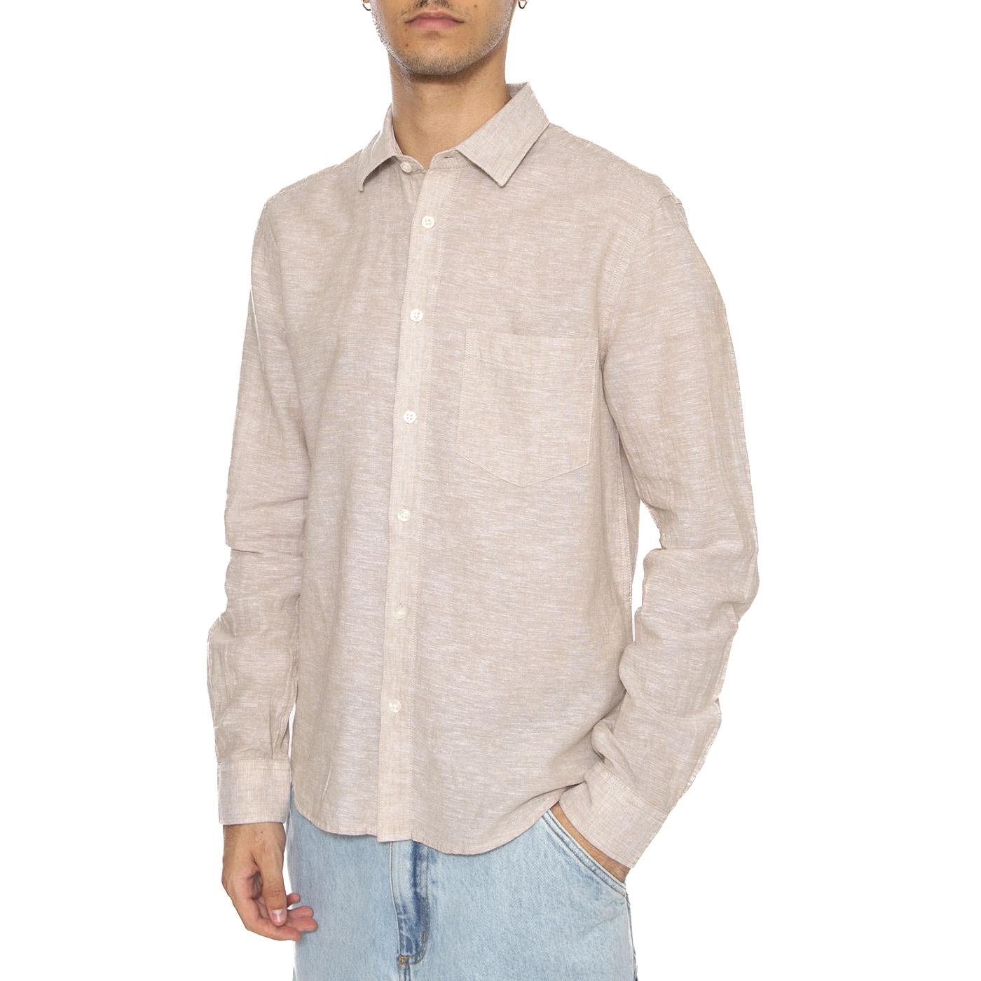 Onscaiden Life Reg Shirt Noos Beige - Camicia Uomo Beige 22031804 -BEG  ONLY & SONS 