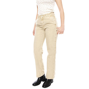 Jeans Straight Carhartt WIP Pierce - Pantaloni Denim Donna Beige I035576-07E5F . CARHARTT WIP 