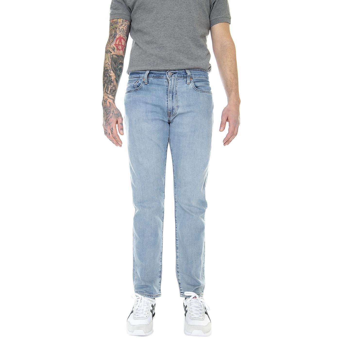 502 Taper Easy Light Indigo Worn In - Pantaloni Denim Jeans Uomo Blu 29507-1191  LEVIS 