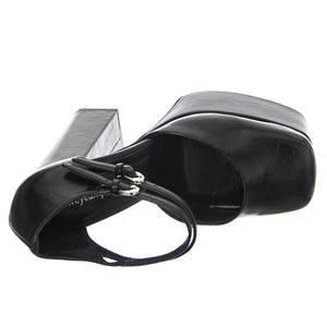 Leila Black Patent - Sandali Donna Neri JCSR726PG-19-007-BLA  JEFFREY CAMPBELL 