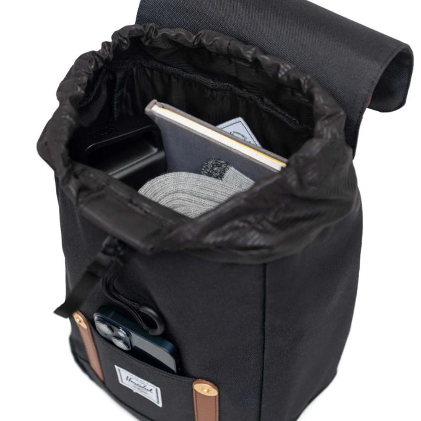 Herschel Retreat Mini Backpack Black - Zaino Nero 11398-00001-OS  HERSCHEL 
