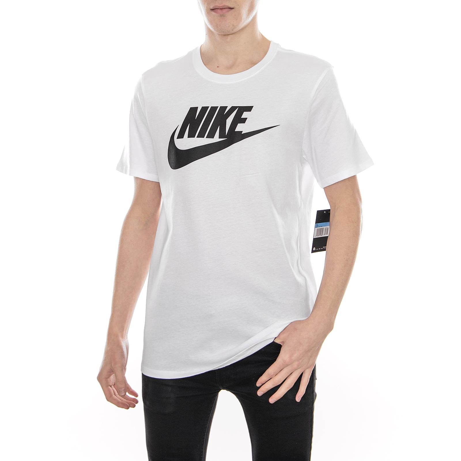 NSW TEE ICON FUTURA White / Black 696707-104  NIKE 