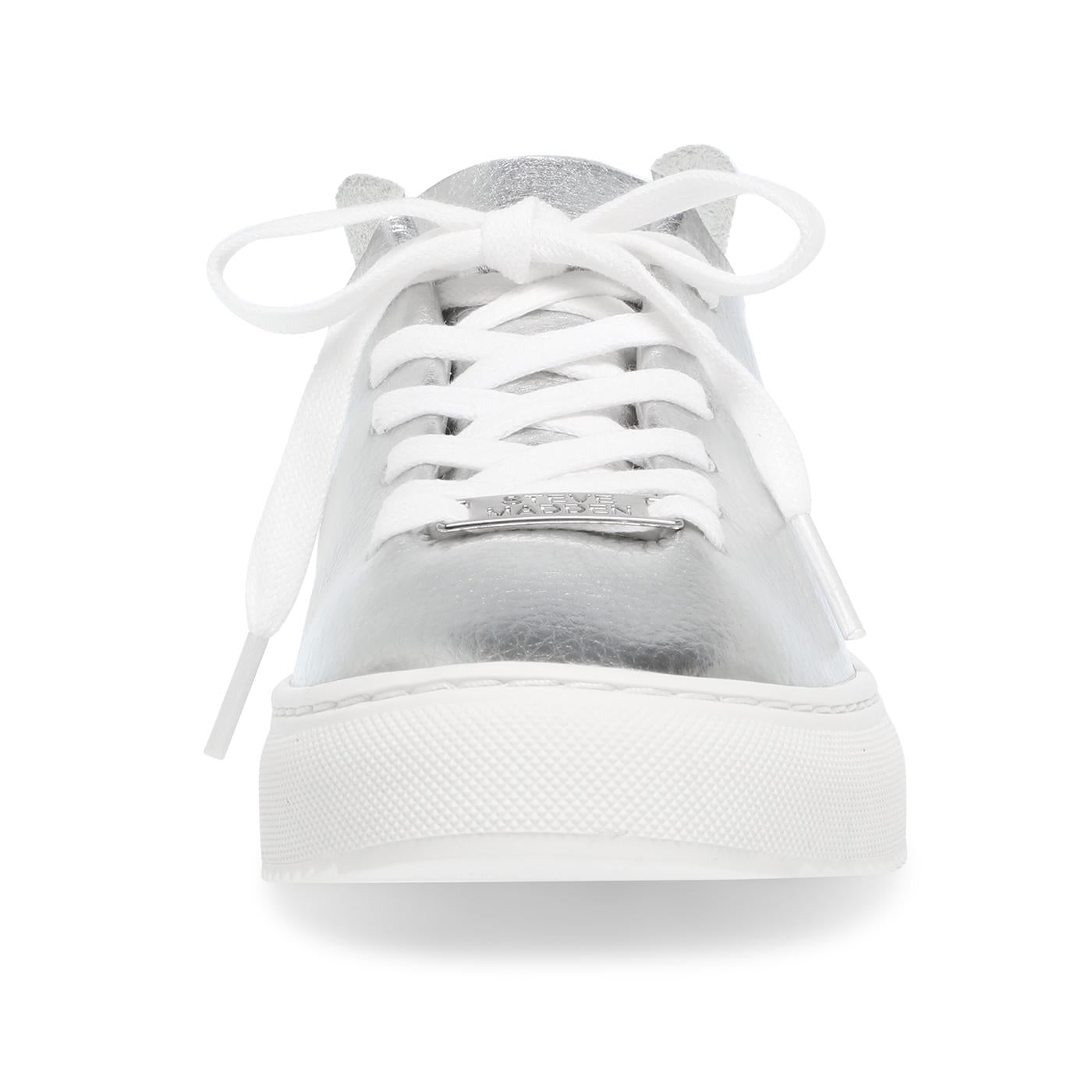 Dorey-Sm Silver - Scarpe Stringate Profilo Basso Donna Argento SMPDOREY-SM-SIL  STEVE MADDEN 