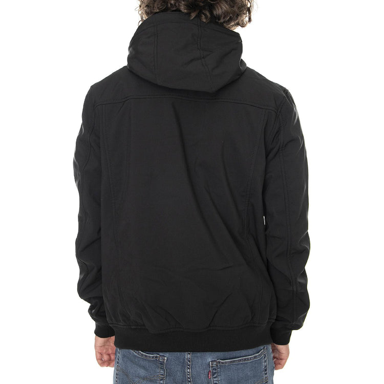 Softshell Jacket Jet Black - Giacca Invernale Uomo Nera JK1214V-Z865  LYLE & SCOTT 