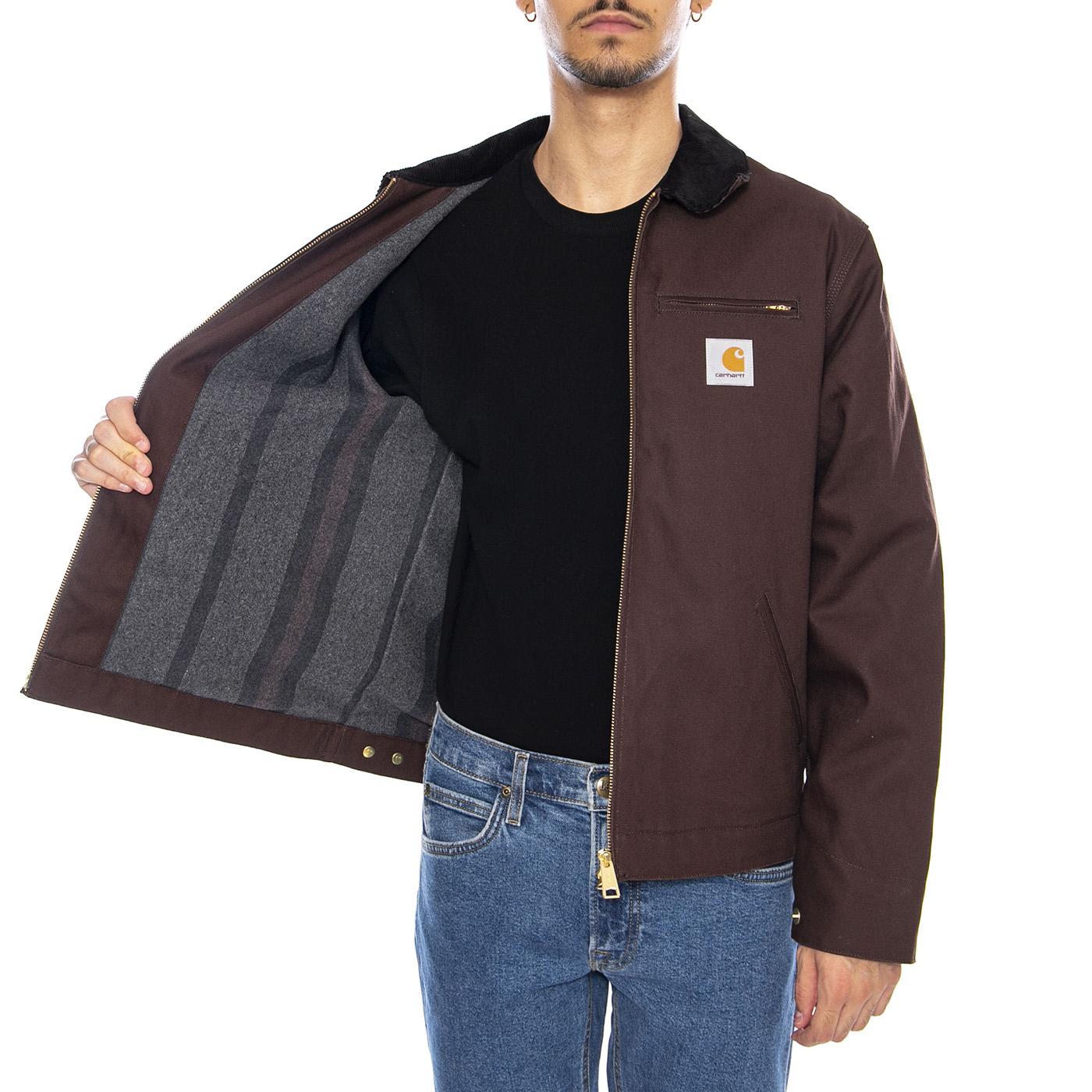 OG Detroit Jacket Tobacco / Black - Giacca Msrrone I015264.1YL01 . CARHARTT WIP 