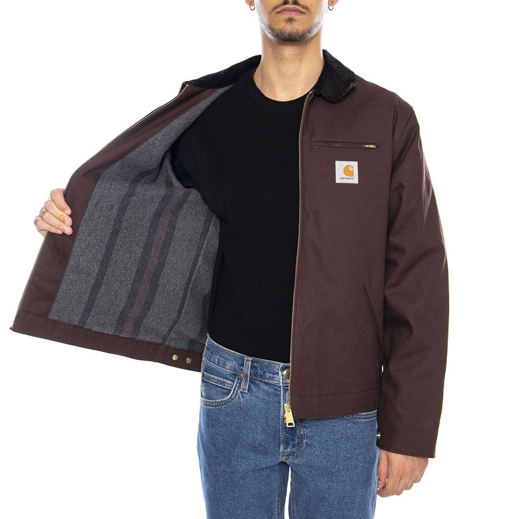 OG Detroit Jacket Tobacco / Black - Giacca Msrrone I015264.1YL01 . CARHARTT WIP 