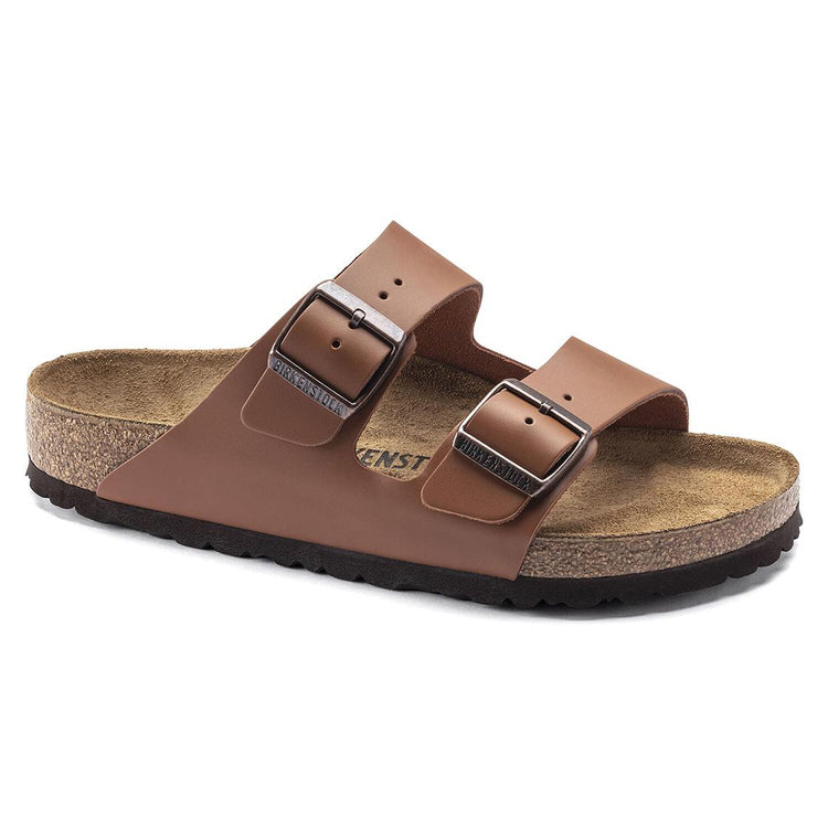 Arizona Ginger Brown, Natural Leather - Sandali Donna / Uomo Marroni - Calzata Regolare 1019075  BIRKENSTOCK 