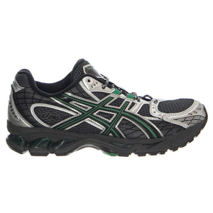 GEL-NIMBUS 10.1 Obsidian Grey / Green Basil Shoes - Scarpe Stringate Uomo Grigio / Multicolore 1203A543-022 . ASICS 