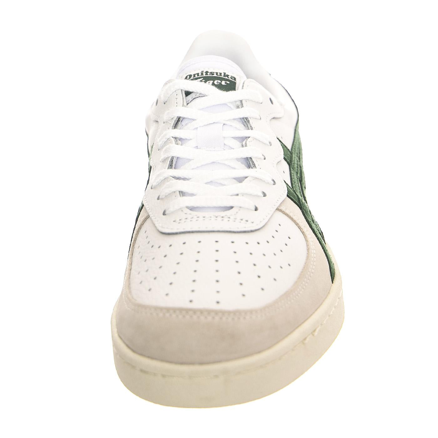 GSM White / Hunter Green Shoes - Scarpe Stringate Profilo Basso Uomo Bianche D5K2Y-101  ASICS 