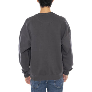 Banksy Vintage Crew Neck Grey Pinstripe "Butterfly Shot" - Felpa Girocollo Uomo Grigia 22035203-4911270 . ONLY & SONS 