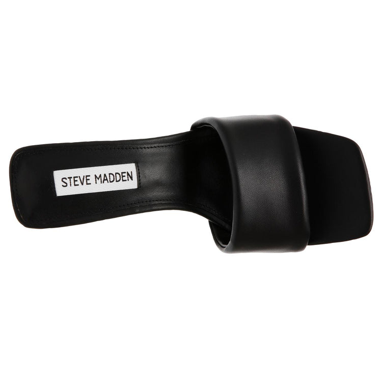 Clear-Sky Black Recycled PU - Sandali Donna Neri SMSCLEAR-SKY-BLA  STEVE MADDEN 