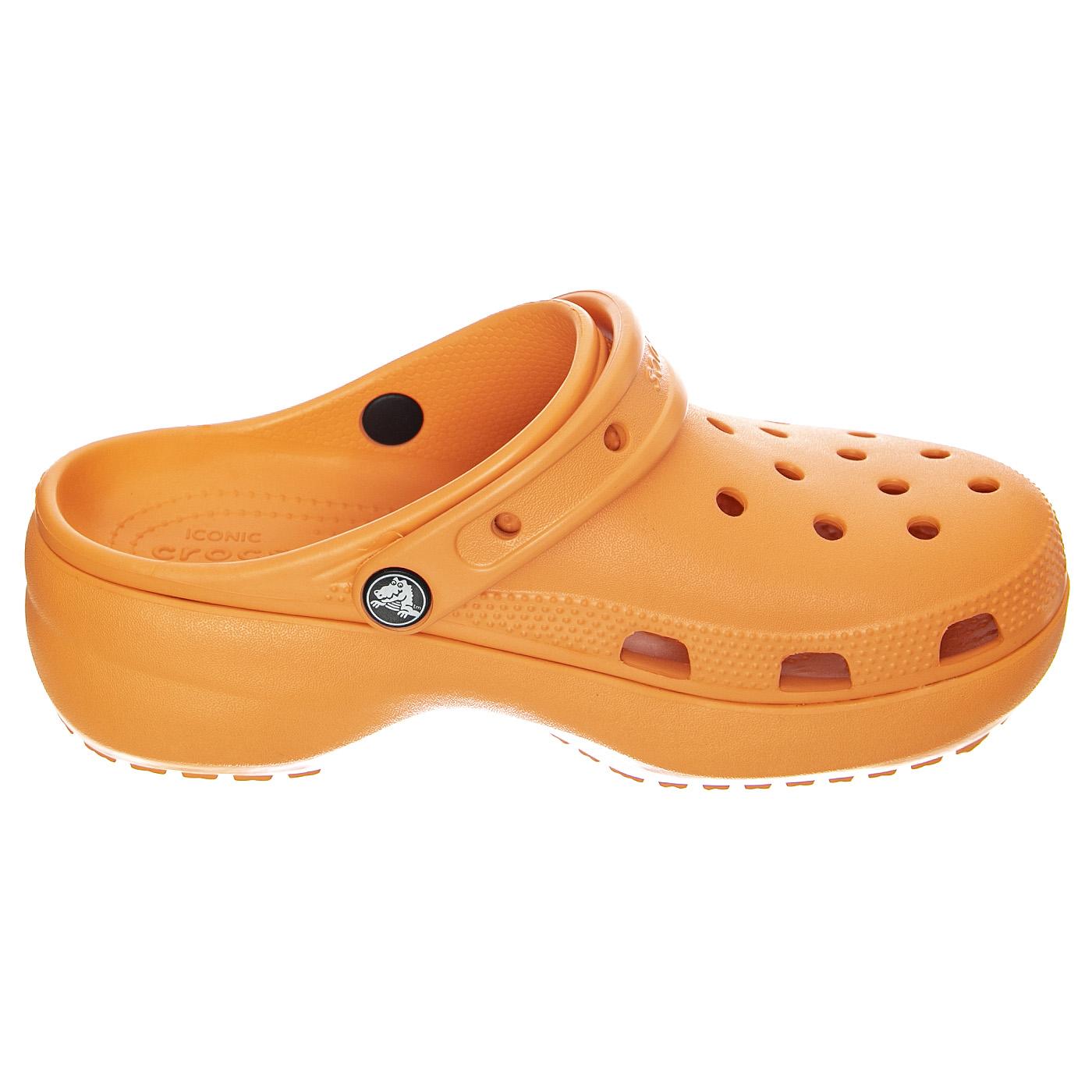 Classic Platform Clog W Papaya - Sandali Donna Arancioni CR.206750-PAPA  CROCS 