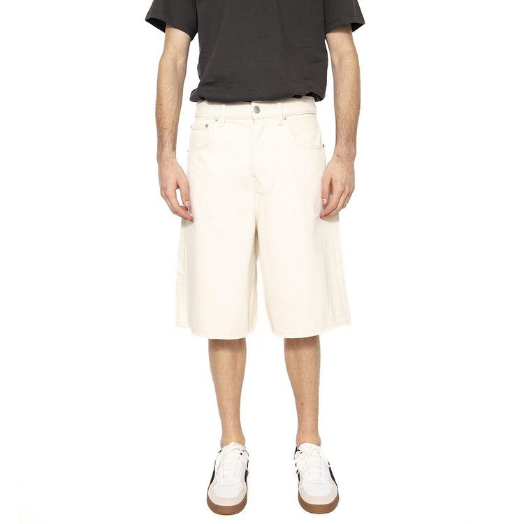 Carl Balloon Ecru 4145 Pim Denim Shorts Ecru - Bermuda Uomo Bianchi 22034145-4770064  ONLY & SONS 