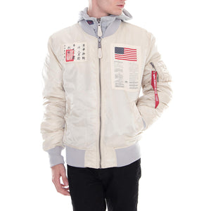 Ma-1 D-Tec Blood Chit Vintage White 188104-300  ALPHA INDUSTRIES 