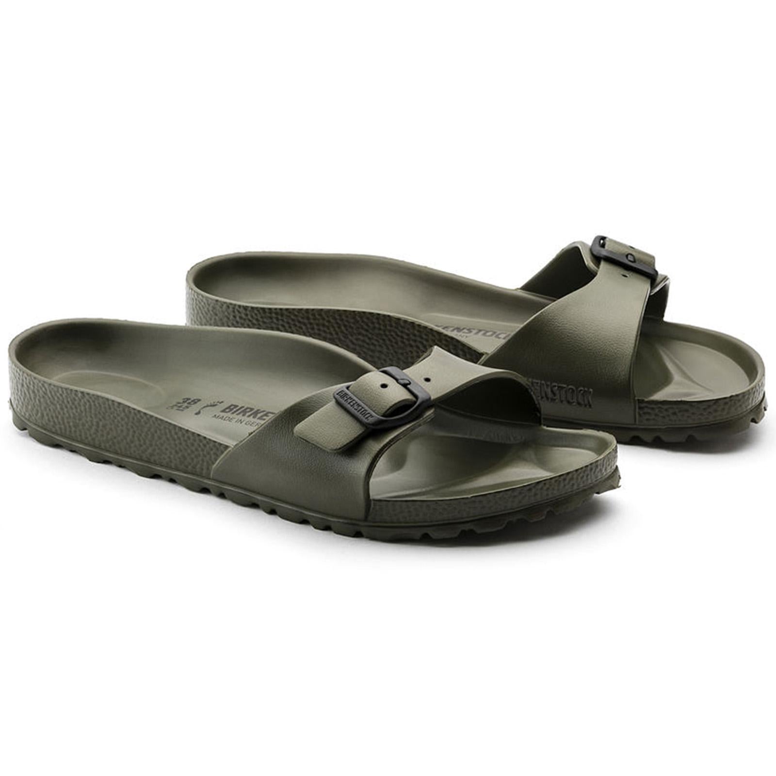 Madrid EVA Sandals - Khaki - Sandali Donna Verdi - Calzata Stretta 0128253 . BIRKENSTOCK 