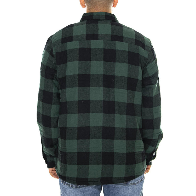 Lansdale Shirt - Pine Green - Camicia Uomo Verde 05 200292-PG . DICKIES 