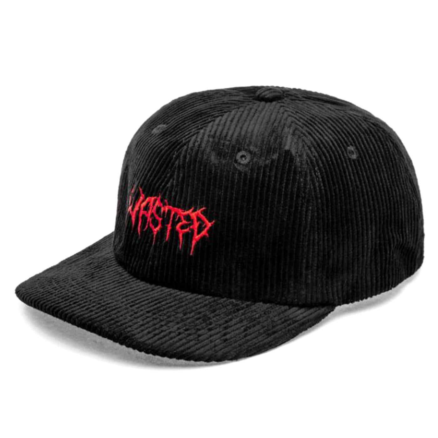Cap Oshyn Feeler Black - Cappellino con Visiera Nero E51WASFEEBLK  WASTED PARIS 