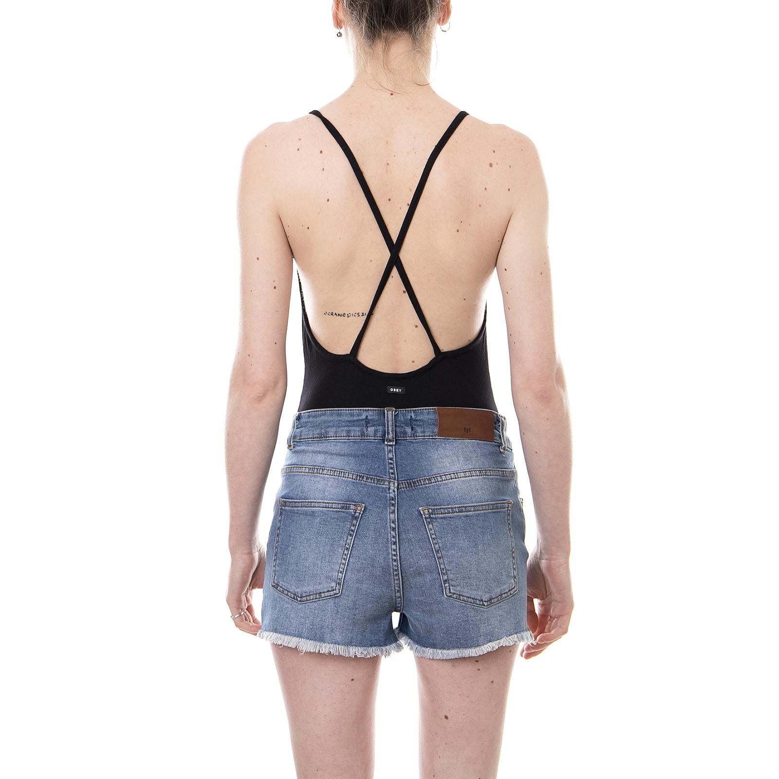 JACK BODYSUIT JET BLACK 231120019-JET  OBEY 