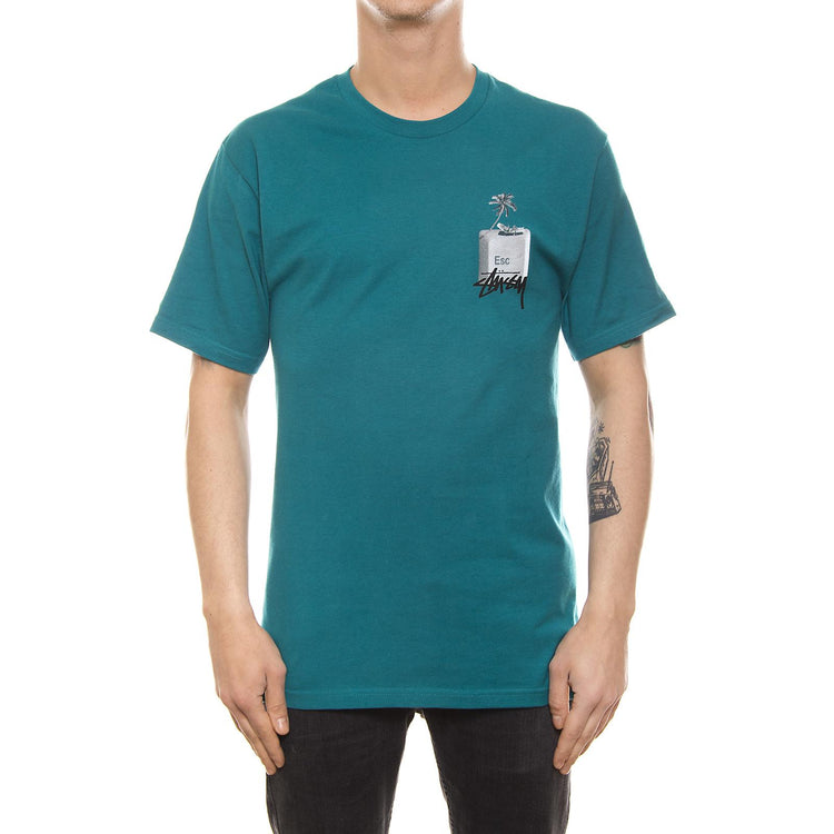 ESC TEE DARK TEAL 1904010-DARK TEAL  STUSSY 