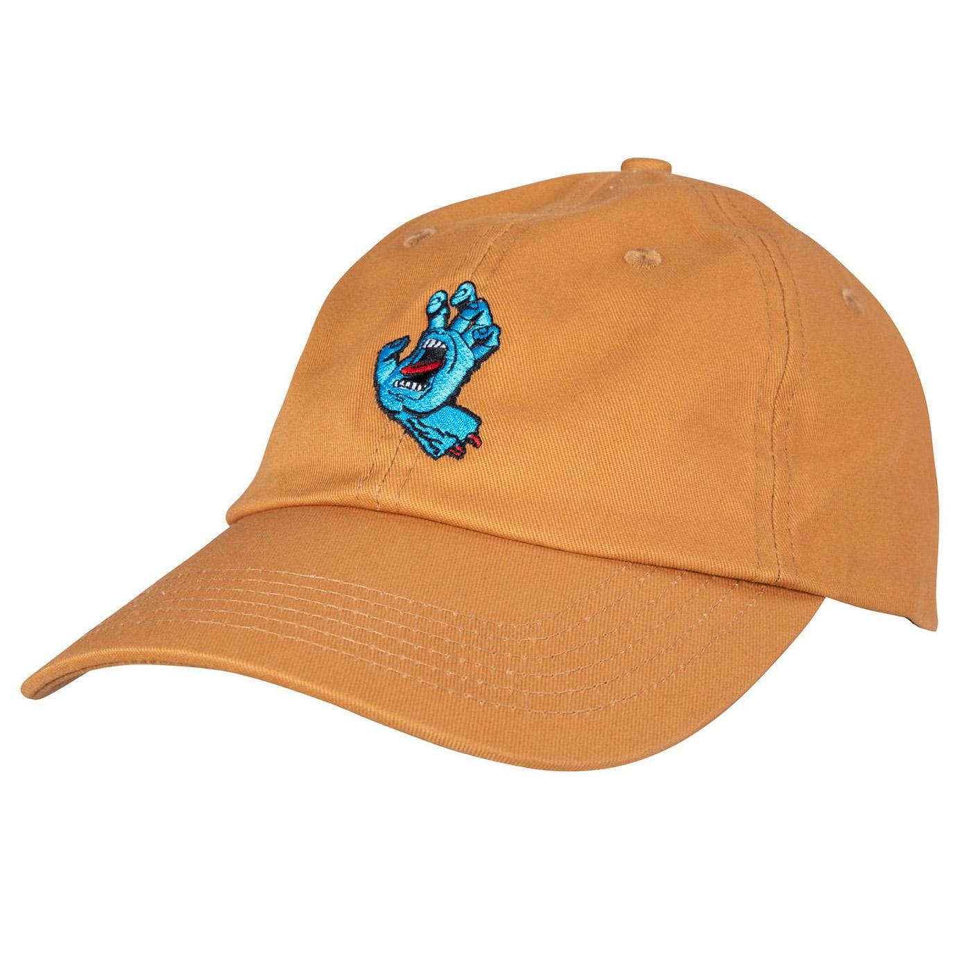 Screaming Mini Hand Cap Parchment - Cappellino con Visiera Marrone Screaming Mini Hand Cap Parchment  SANTA CRUZ 