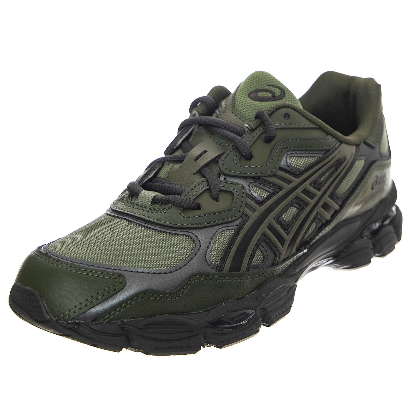 Gel-Nyc Moss / Forest Shoes - Scarpe Stringate Profilo Basso Uomo Verdi 1203A280-300  ASICS 