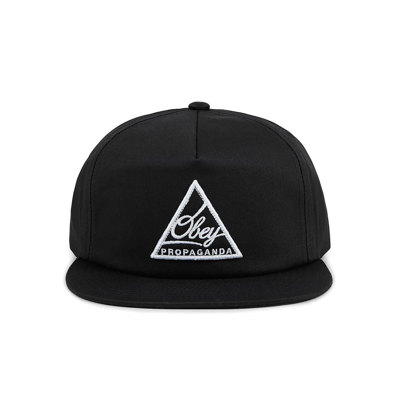 NEW FEDERATION II SNAPBACK BLACK 100570022-BLK  OBEY 