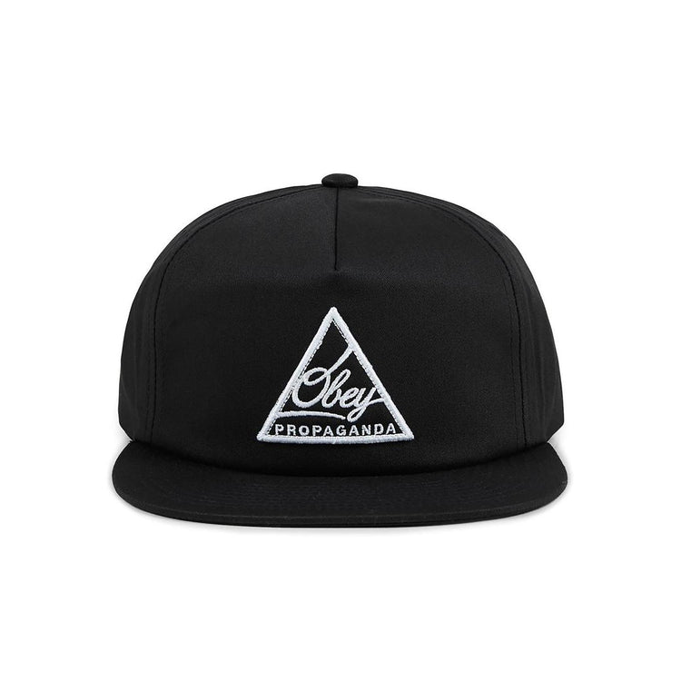 NEW FEDERATION II SNAPBACK BLACK 100570022-BLK  OBEY 