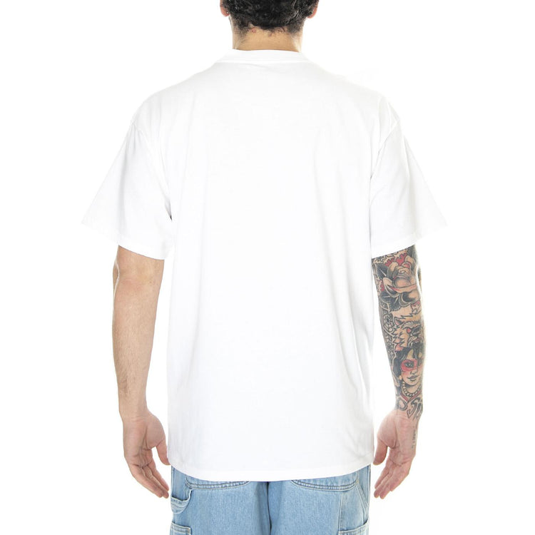 S/S Smart Sports T-Shirt White - Maglietta Girocollo Uomo Bianca I033121.02XX  CARHARTT WIP 
