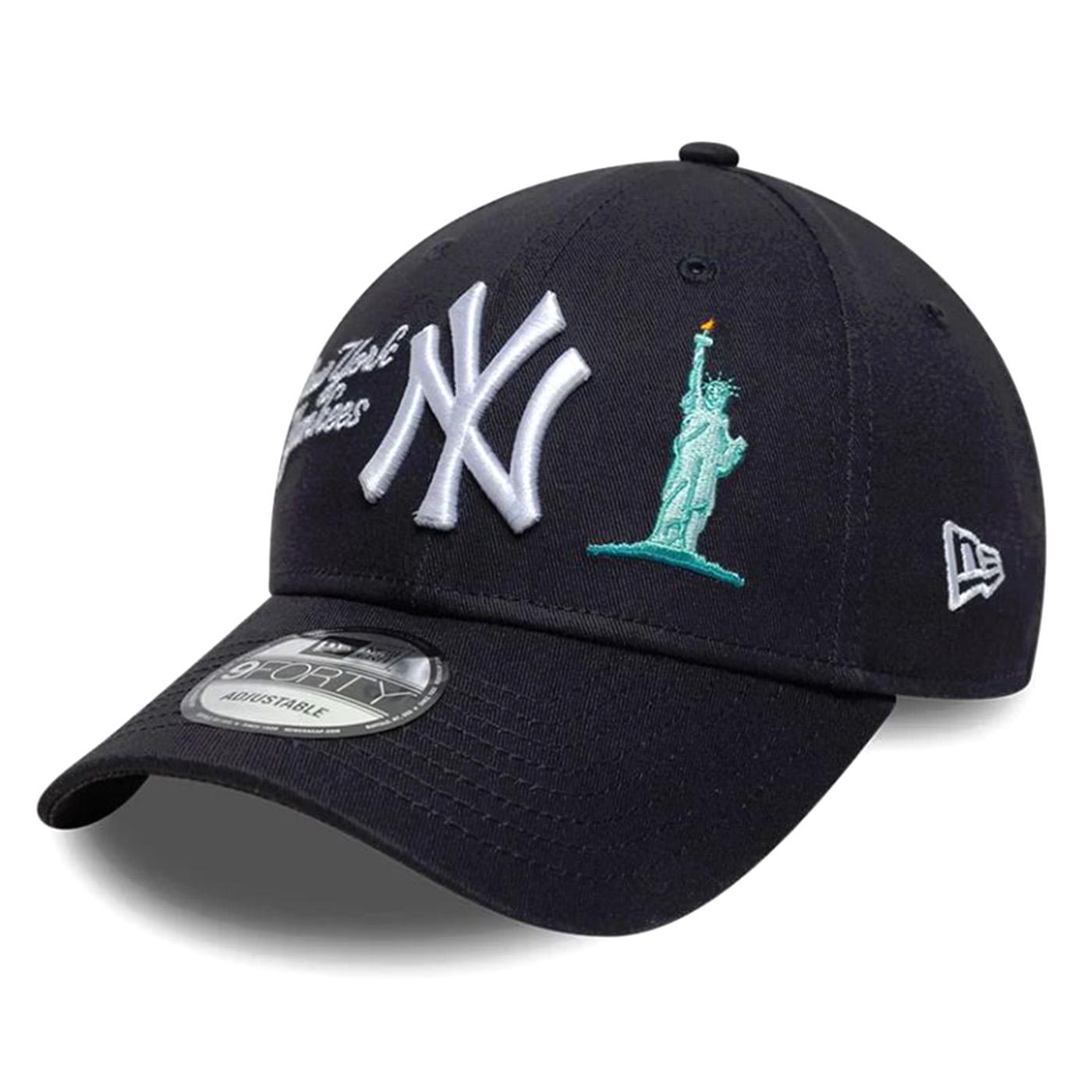 CITY ICON 9FORTY® NEW YORK YANKEES NAVY - Cappellino con Visiera Blu 60856324 NVY NEW ERA 